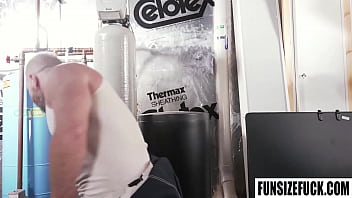 Preview 1 of Kajol Romantic - FunSizeFuck.com - Big guy Cain Marko fuck small guy Danny Wilcoxx. Danny was in shock to be greeted by the biggest man he&rsquo_d met. The contractor was about 6&rsquo_4 named Cain Marko which for sure Danny is attracted to him