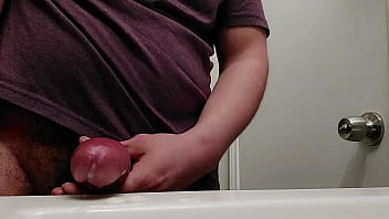 Preview 4 of Casting X Russian - First time trying cock and ball ring,  makes me shoot a nice load.
