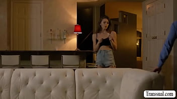 Preview 1 of C Pornwap - Horny dude analed by his Tgirl mistress