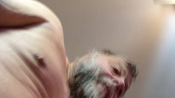 Preview 3 of 40 Year Old Women Masturbating - Hottang69 #102 Grandpa 75 yr old uncut little cock playtime