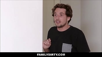 Preview 1 of Est Man Xxx - FamilyDirty.com - Big Tits MILF Stepmom Is Freeuse For Stepson And His Raging Boner - Crystal Rush,  Tyler Nixon