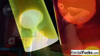 Preview 1 of Do Land Ak Sat - Kendall Karson plays with her amazing tits and tight wet pussy