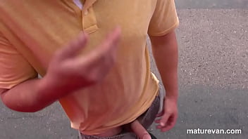 Preview 2 of Opan Xnx Marati - Cougar picks up horny dudes on the road