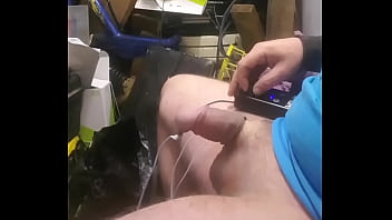 Preview 2 of Teen Thailand - estim my cock haed nice
