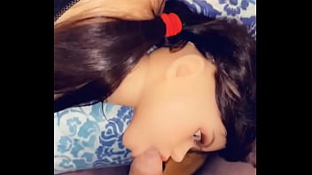Preview 3 of Mp Vieads M - Teen doll talks dirty and sucks cock