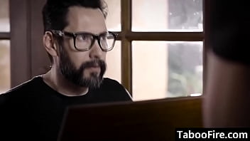 Preview 1 of No Sandhir My Aadhar Xvideo - Grieving widower fucks stepson&#039_s girlfriend