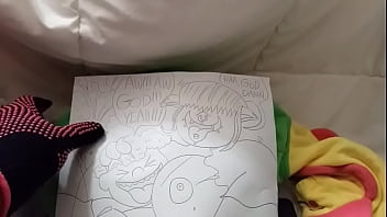 Preview 1 of Jona Ellema Solo - Monster Girl Jacks Guy Off To BBW Cat Demon Girl