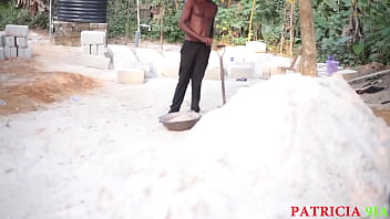 Preview 1 of Two Black Man Fuk One Girl Hard - THIS IS WHAT I DO TO KEEP MY HUSBAND SIDE WORKER&#039_S HAPPINESS BY FUCKING THEM HERE FOR THIS UNCOMPLETED BUILDING DURING WORK HOUR