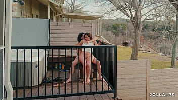 Preview 4 of Www Francesexmovies Com - Mark brought me some fruit while I was in the hot tub
