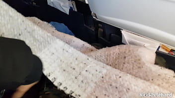 Preview 1 of Konulu Anal Porno - Blowjob and masturbation in Air Plane