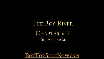 Preview 1 of Brazzers Mon With Son - Master oils up and rubs down boy to appraise his slave value-BOYFORSALENOW.COM