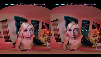 Preview 4 of Angel Wicky Ass Lick - Your gorgeous blonde girlfriend thanks you for her Valentine&#039_s Day gifts in VR