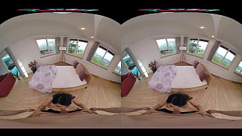 Preview 2 of Mo Azz Darren - VRHUSH Asian babe Jureka Del Mar dreams about your cock