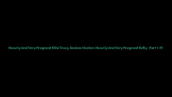 Preview 1 of Sexy Dall - Heavily And Very Pregnant BBW Tracy Jordan: Hooters Heavily And Very Pregnant Belly: Part I:!!!!!