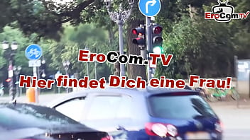 Preview 1 of Abused Ado - Schlanke br&uuml_nette Teen mit kleinen Br&uuml_sten beim &ouml_ffentlichen POV Sextreffen