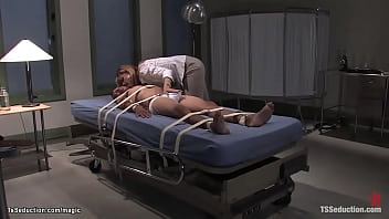 Preview 2 of White Slave Drinks Ebony Piss - Strapped man gets face sitting from TS