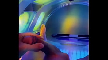 Preview 2 of Red Prob - JJ plays at tanning salon and then goes home to masterbate