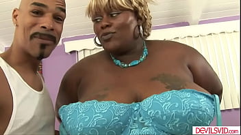 Preview 1 of Katrina Kaif Xxxxx Vedo - Big ass fat ebony milf sucking then fucking petite man