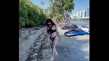 Preview 1 of Wwe Beeg Pakistani Peshawar - Bad bitch on a beach