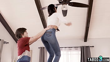 Preview 2 of A Gorgeous Japan - Big boobed mature stepmom Sofie Marie gives a naughty task to her stepson