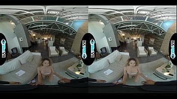 Preview 2 of Triple Penetration Sasha Grey - WETVR Allie Addison Fucks Horny Landlord To Pay Rent In VR