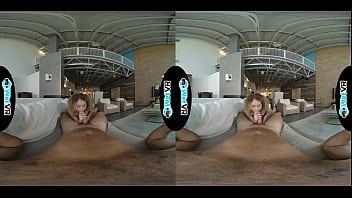 Preview 3 of Triple Penetration Sasha Grey - WETVR Allie Addison Fucks Horny Landlord To Pay Rent In VR