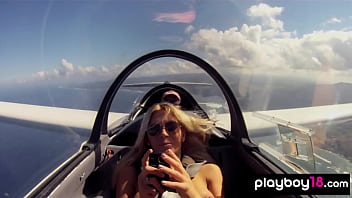 Preview 3 of Fat Waman Hd - Naked badass Talor Paige and her big boobed GFs take a fly on a glider