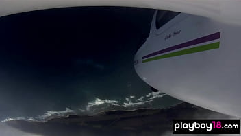 Preview 4 of Fat Waman Hd - Naked badass Talor Paige and her big boobed GFs take a fly on a glider