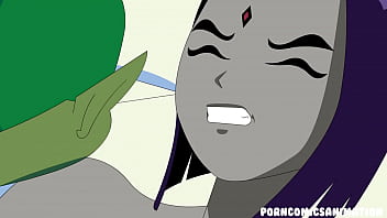 Preview 2 of Hot Cor Hd Sex - - Raven Parodia porno Demostracion