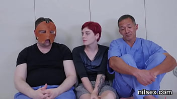 Preview 1 of Xxxhotboy - Feisty girl was taken in anal assylum for harsh therapy