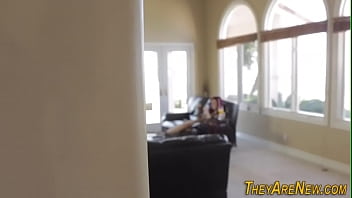 Preview 1 of Forsing Sex - Inked teen first timer sucks fucks and tugs