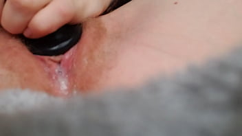 Preview 3 of Mom Lesbian Sex Masssage - My first time using an FTM Stroker