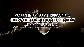 Preview 1 of Maria De Medeiros Sex - Valentine&#039_s Day Fuck,  Dean Van Damme Fucks Alyssia&#039_s Cheating Cunt!