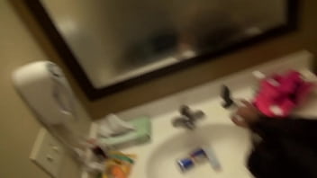 Preview 4 of Rony X Video - BBC and latina bathroom fuck