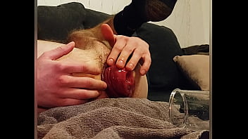 Preview 3 of Woman 3 Free Voyeur - Pumping and fucking my Prolapsing Asshole
