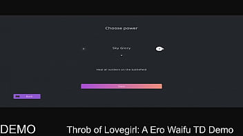 Preview 1 of Leg Feet Porn - Throb of Lovegirl: A Ero Waifu TD Demo