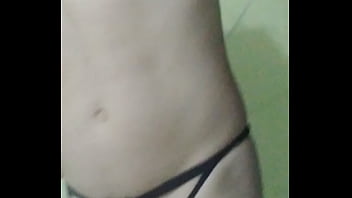 Preview 3 of Paki Wife Cuckold - Gay de calcinha preta femea