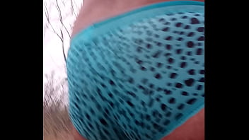 Preview 1 of Sunglion Xxx - Walking around in panties