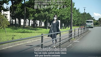 Preview 2 of Familly Strojes - transparent outfit in public
