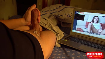 Preview 3 of Madar And San Xxx Video - The guy jerks off with a beautiful girl on the video chat