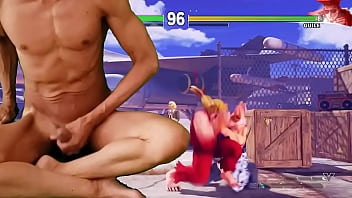 Preview 1 of Hors Woman Video Sex - Video game cock play