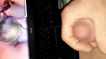 Preview 2 of Sex Kos Fat - Masturbating my Hard Peter watching Gay Porn