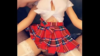 Preview 1 of Creampie Puyys - Cute mini sexdoll makes me cum twice