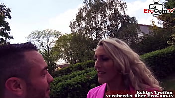 Preview 1 of Laydboy Shemale - Deutsche Milf mit dicken Br&uuml_sten pov gefilmt beim echten Sextreffen