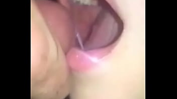 Preview 1 of Megan Rain Vs Monster Black Cock - Descargando en su boca