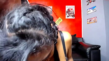Preview 4 of Webcam Busty Dance - slug bib takes two cocks making ruthless blowjobs