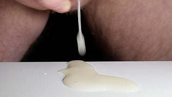 Preview 4 of Father And San Beeg - Spreading cock urethra with cum close up