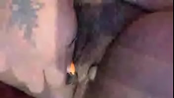 Preview 1 of Black Cock Sperm Inside Vagina - Verification video