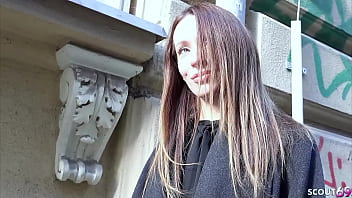 Preview 1 of Tube Nyata - GERMAN SCOUT - SKINNY UKRAINIAN MILF JULIA PICKUP AND ROUGH FUCK AT STREET CASTING