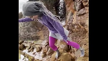 Preview 2 of Sanny Lionexx - Dancing at this beautiful spot somewhere in Scotland!  The stunning landscapes and vibrant culture make it the per...